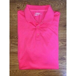 Nike Golf Tour Performance Mens Pink Polo Shirt Size XL